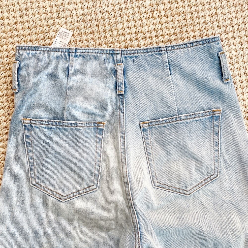 Moussy Vintage Style Straight Leg Jeans – Women’s Size 28 – 100% Cotton - Picture 9 of 10